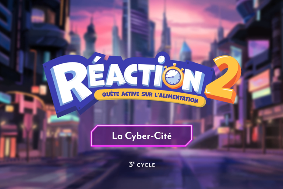 Réaction 2: Mission 1 – The Cybercity
