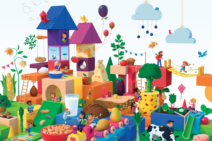 Poster: The Building Block Village 