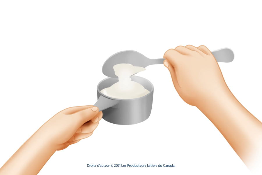 Measuring Wet Ingredients with a Measuring Cup