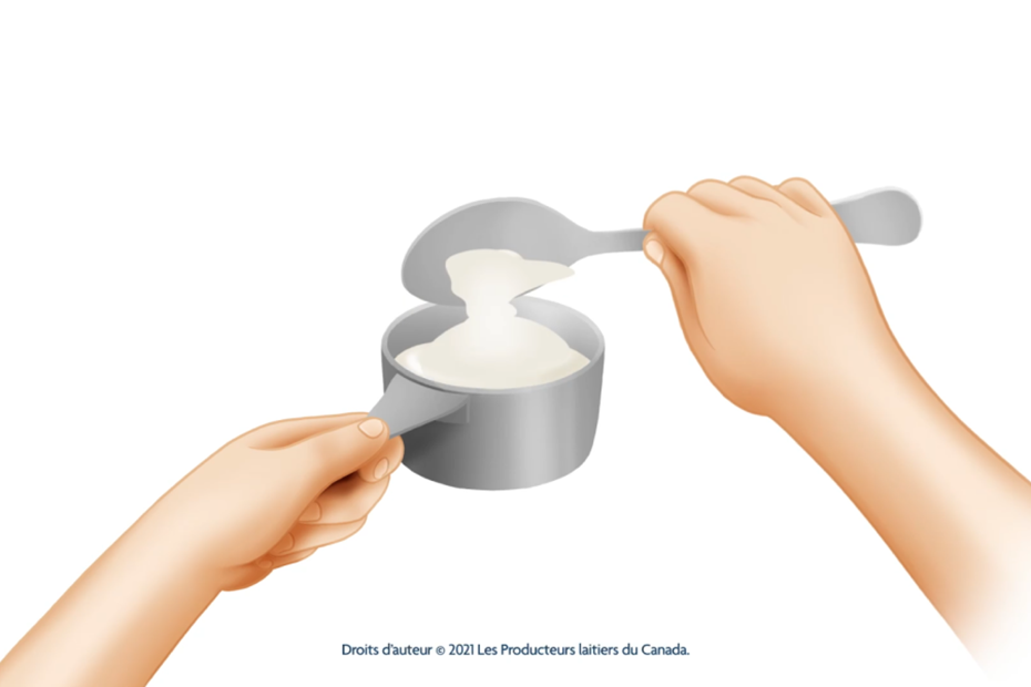 Measuring Wet Ingredients with a Measuring Cup