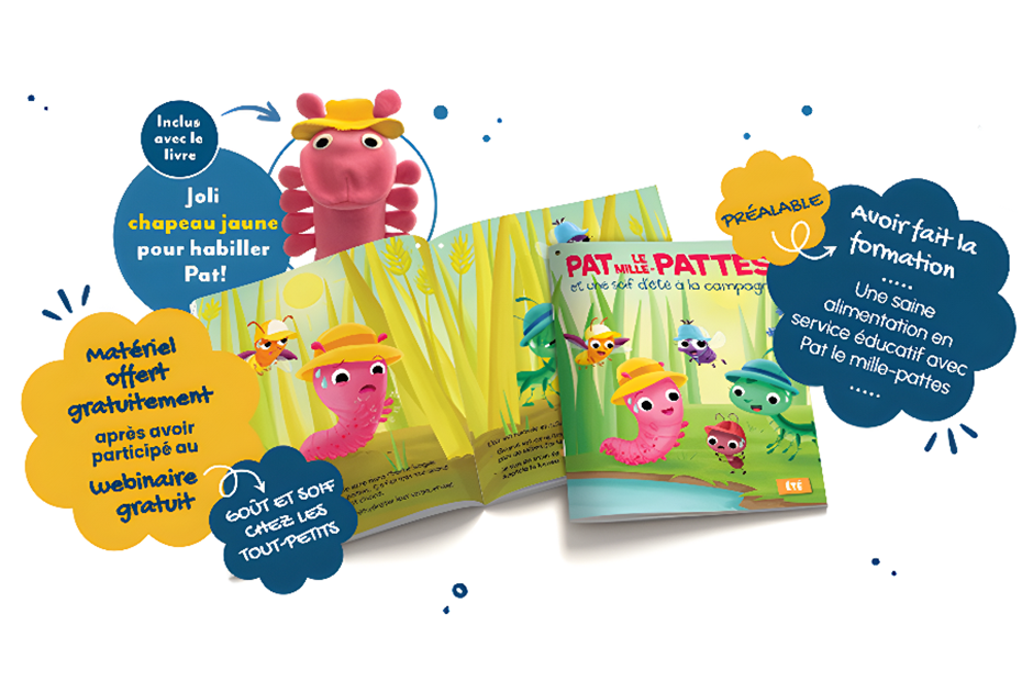 Pat le mille-pattes et une soif d’été à la campagne, complementary material (in French only)