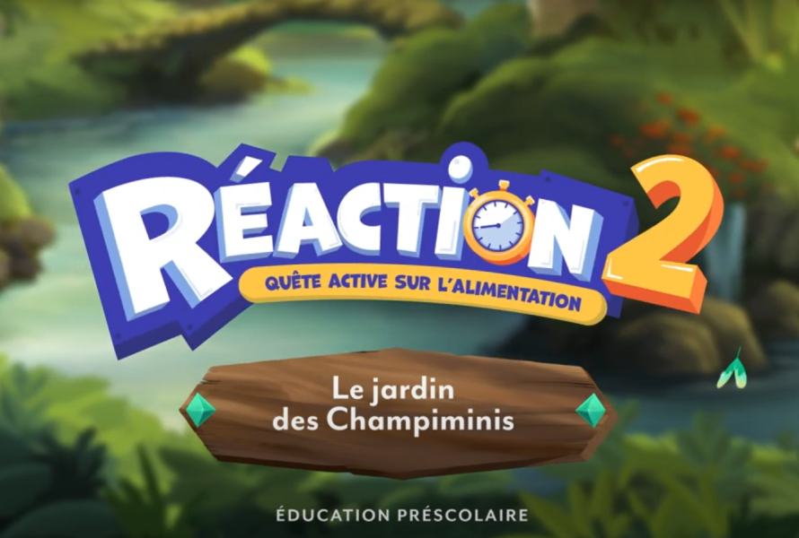 Réaction 2: Mission 2 – The garden of the Champiminis
