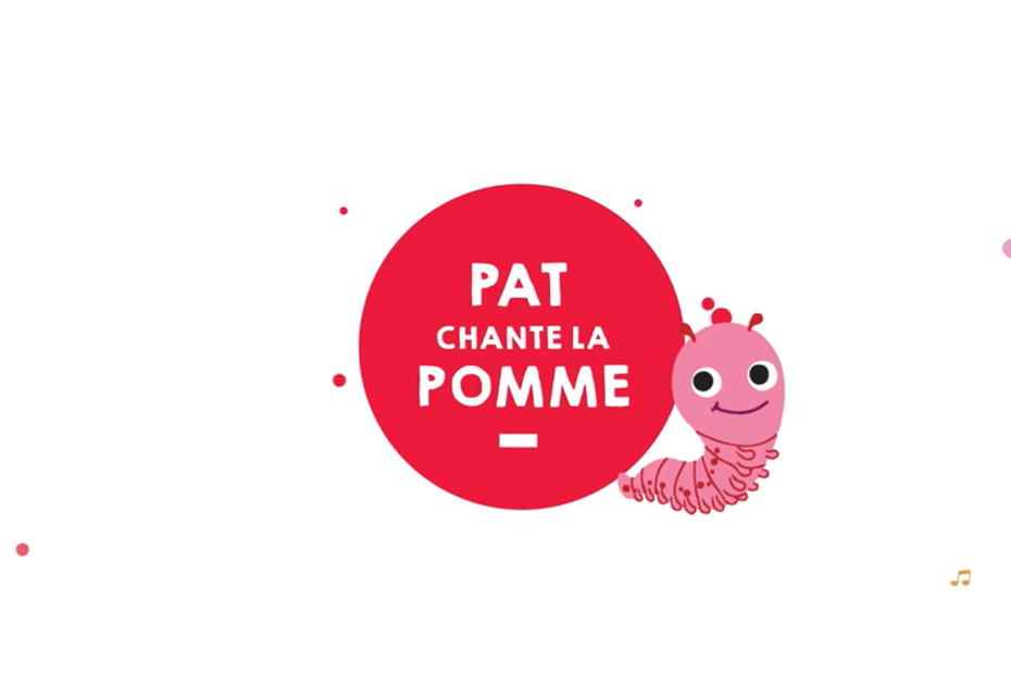 Pat chante la pomme – sung version